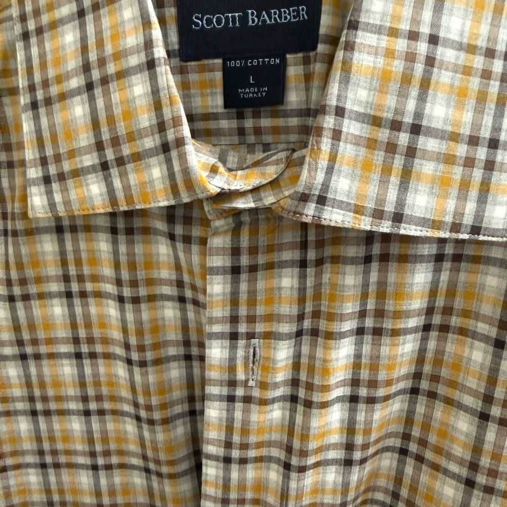 Scott Barber Bold Plaid Shirt
